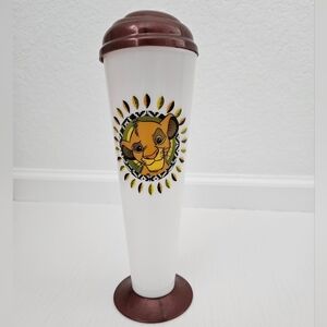 Disney World Animal Kingdom Lion King Simba Hakuna Matata Cup Sipper -NO Straw